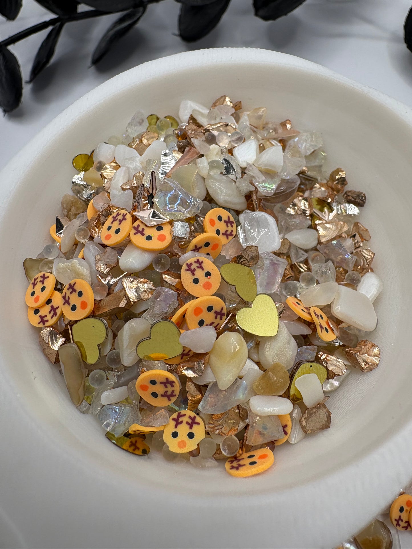 Reindeer Gala, mixed media filler, custom add-in crafting, shaker resin bits, filler decor, resin crafting, 1oz wt.
