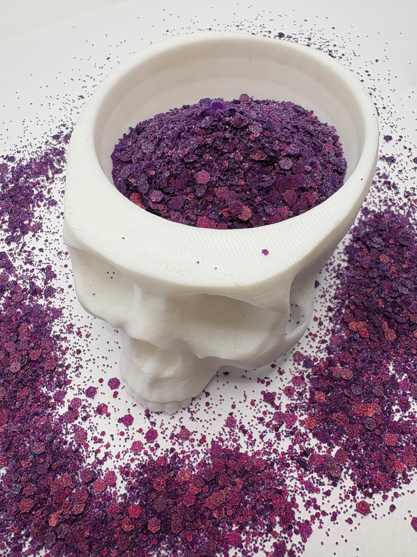 Voodoo: chameleon electroplated textured chunky glitter mix, crafting supplies glitter, custom mix, resin supplies, resin glitter