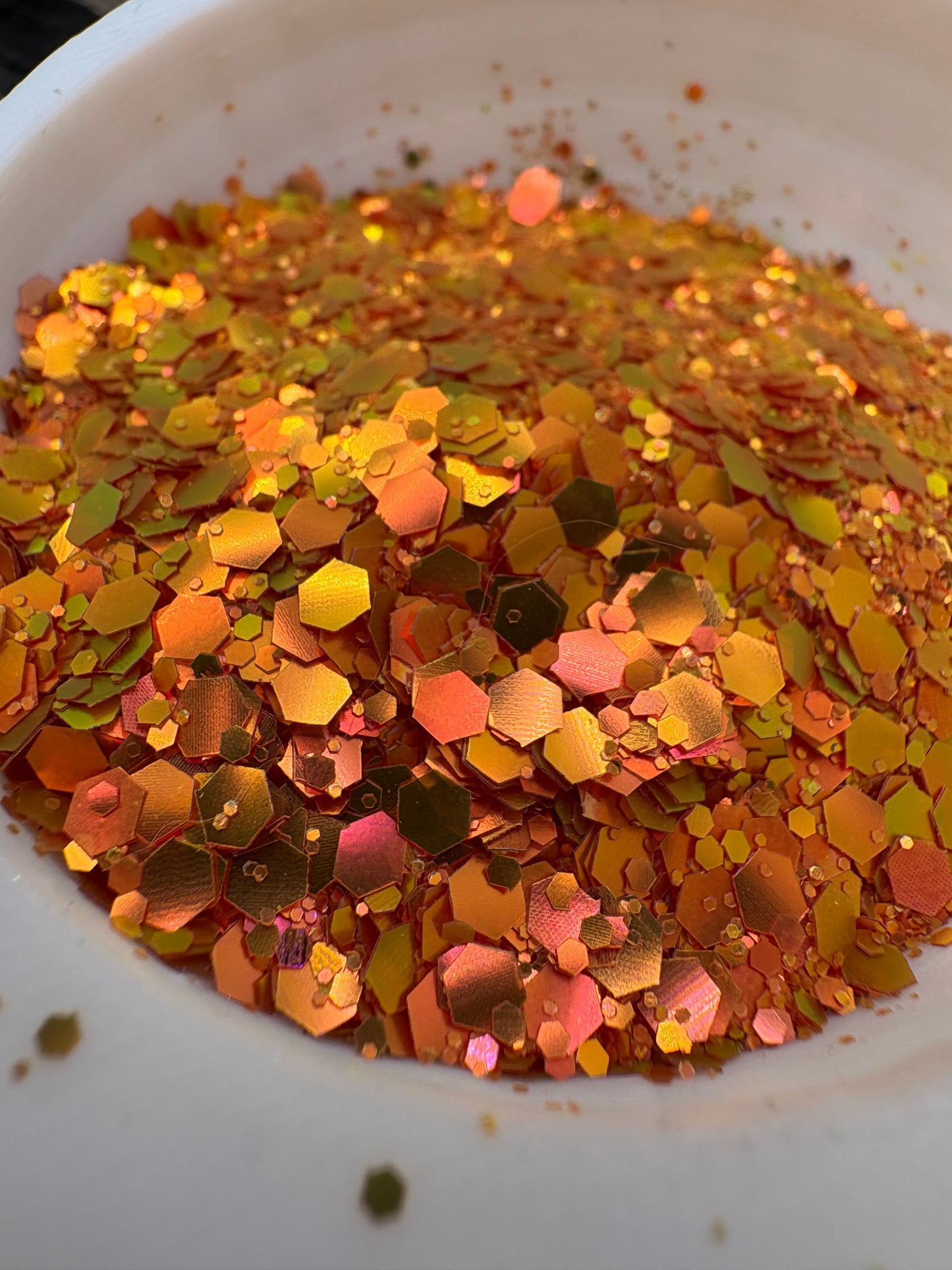 Bonfire: Chameleon Electroplated Matte Chunky Glitter Mix