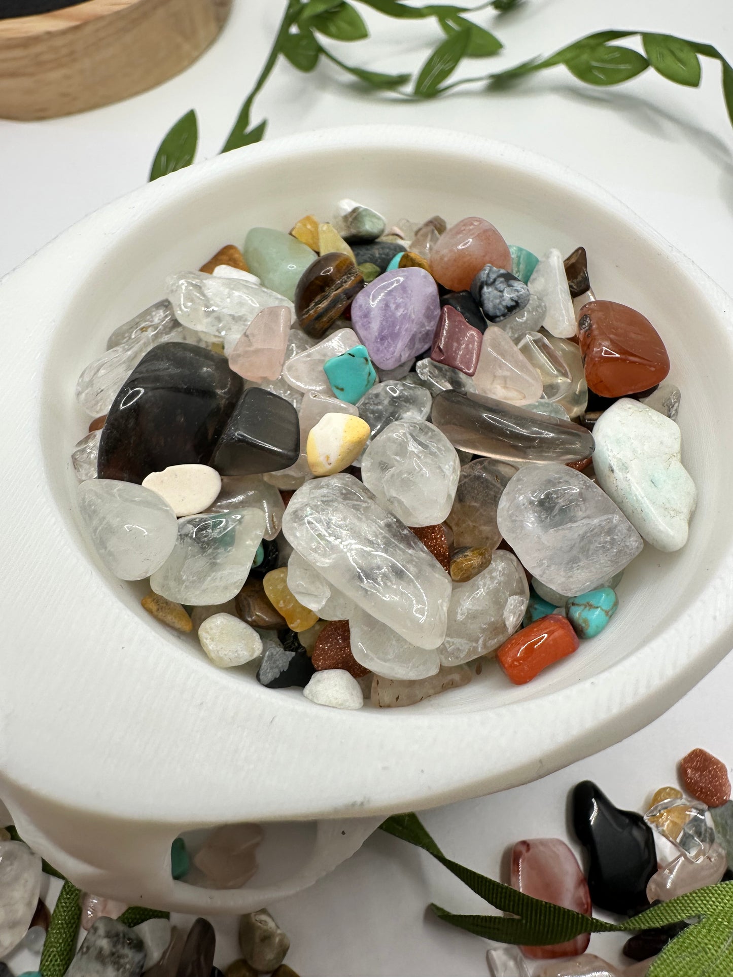 The Cove multicolor chips, filler, crafting chips, rock chips, resin fillers, candle making supplies 1oz by weight