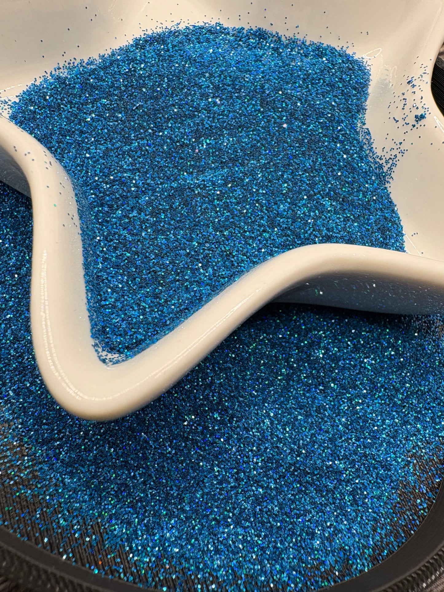 Blue Haze 2.0: 1/128 Ultra Fine blue and green color shift glitter mix, crafting supplies, polyester craft glitter
