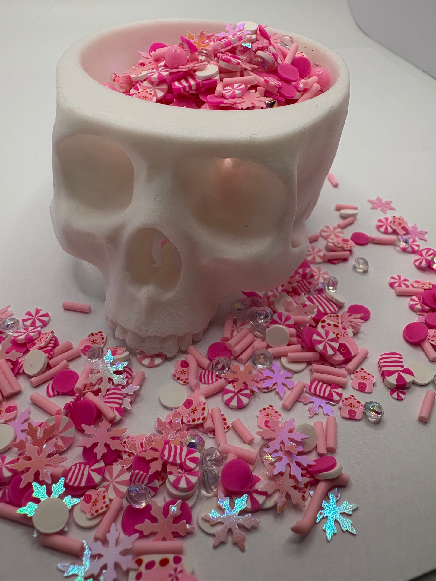 Winter Sweets, mixed media filler, custom add in crafting, shaker resin bits, filler decor, resin crafting, 1oz wt.