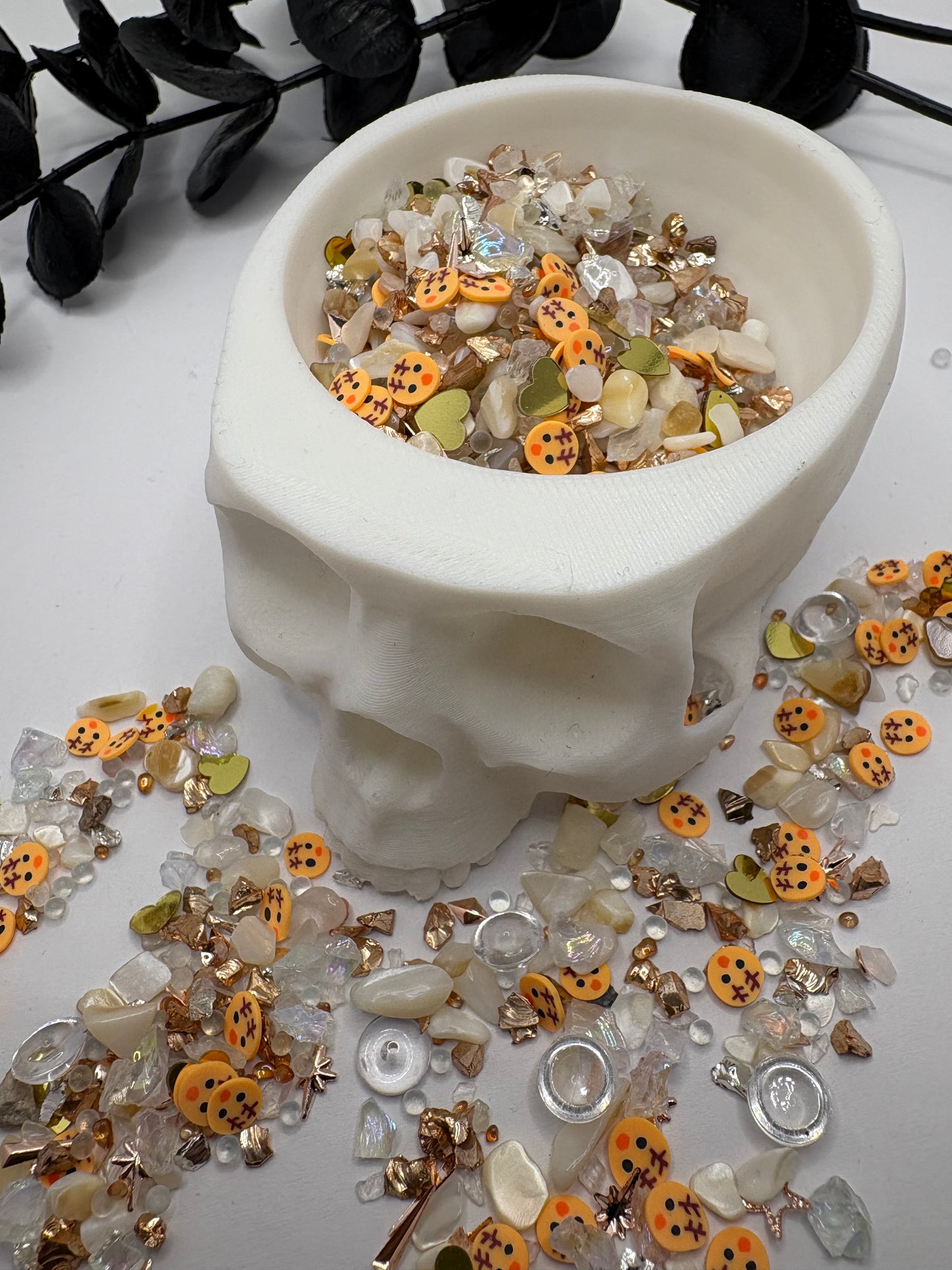 Reindeer Gala, mixed media filler, custom add-in crafting, shaker resin bits, filler decor, resin crafting, 1oz wt.