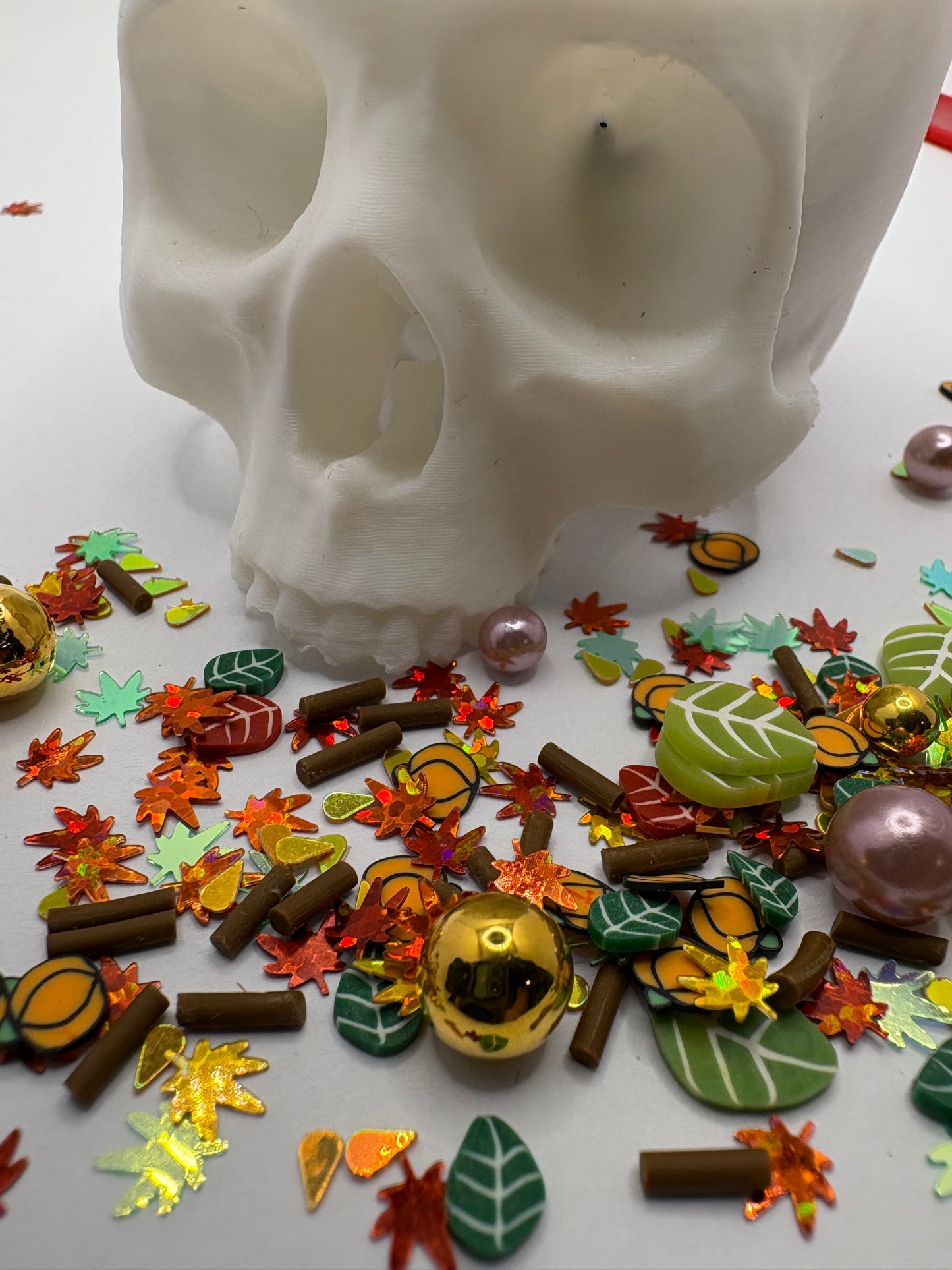 Autumn Garden, mixed media filler, custom add-in crafting, shaker resin bits, filler decor, resin crafting, 1oz wt.