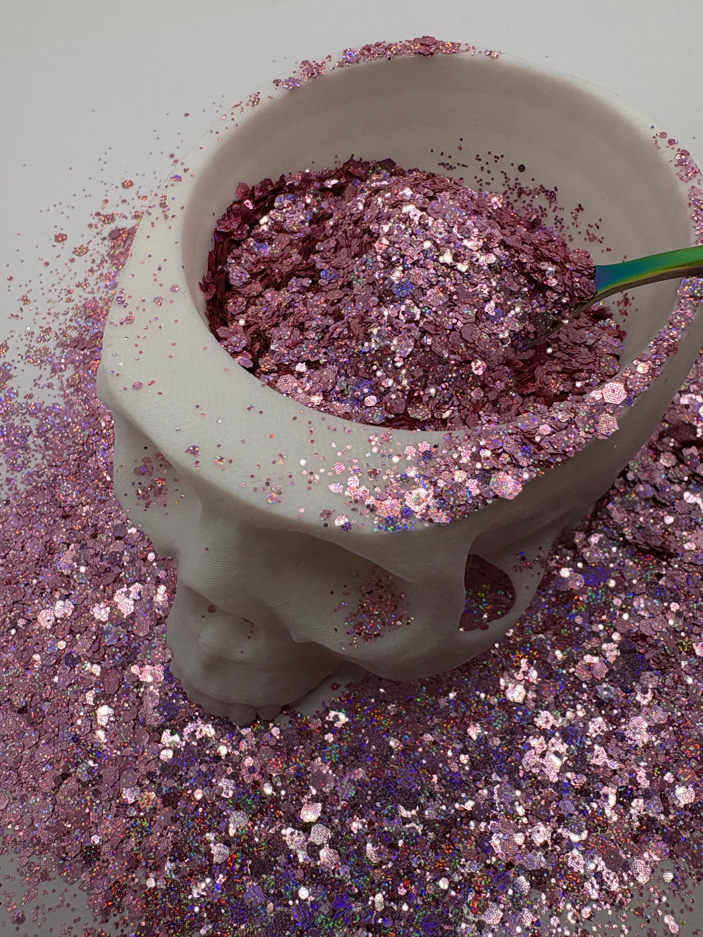 Digi Trix: Color Shift holographic chunky glitter mix, crafting supplies glitter, custom mix, resin supplies, resin glitter, glitter Pink