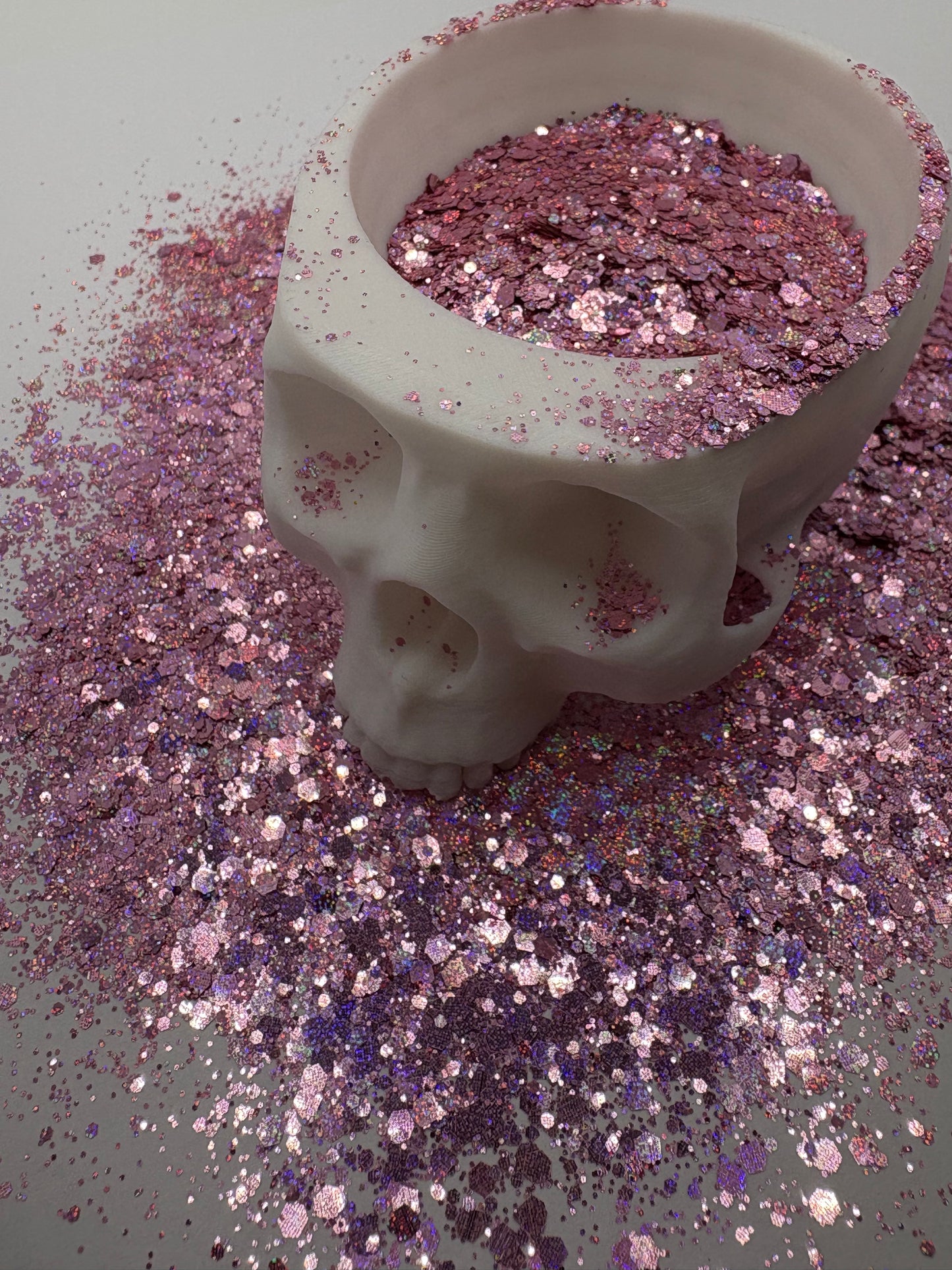 Digi Trix: Color Shift holographic chunky glitter mix, crafting supplies glitter, custom mix, resin supplies, resin glitter, glitter Pink