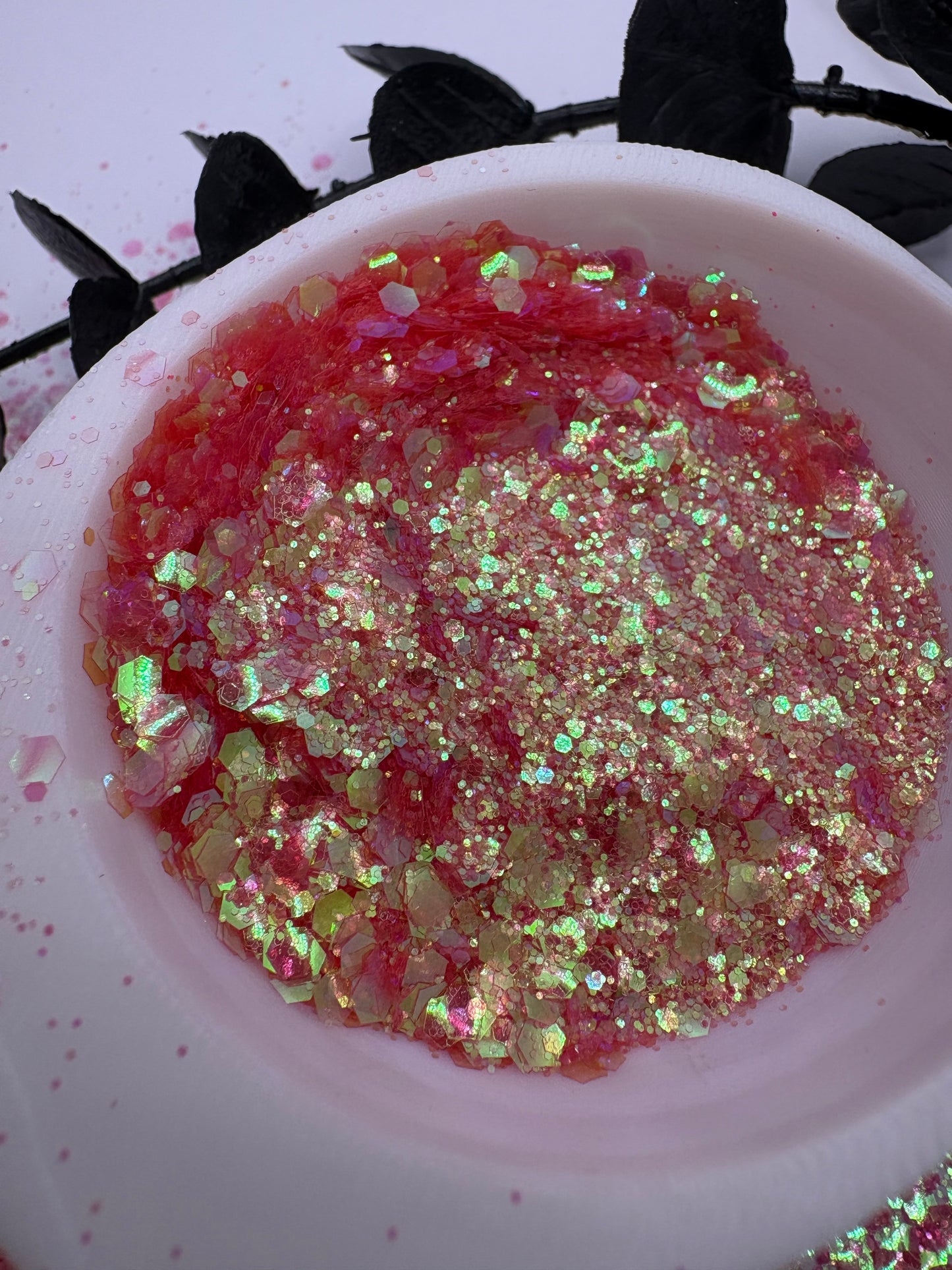 Starberry Smoothe chameleon iridescent chunky glitter mix, crafting supplies glitter, custom mix, resin supplies, resin glitter, mix glitter