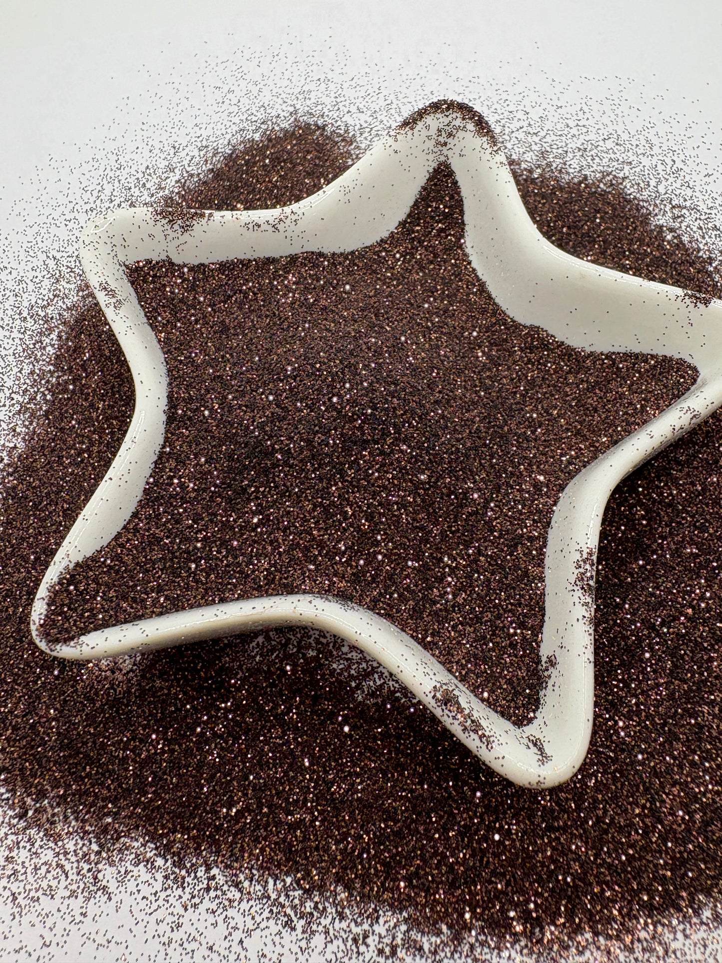 Wonka: fine glitter, glitters, fine grain glitter, resin glitter, dark brown colored, crafting supplies, high quality glitter