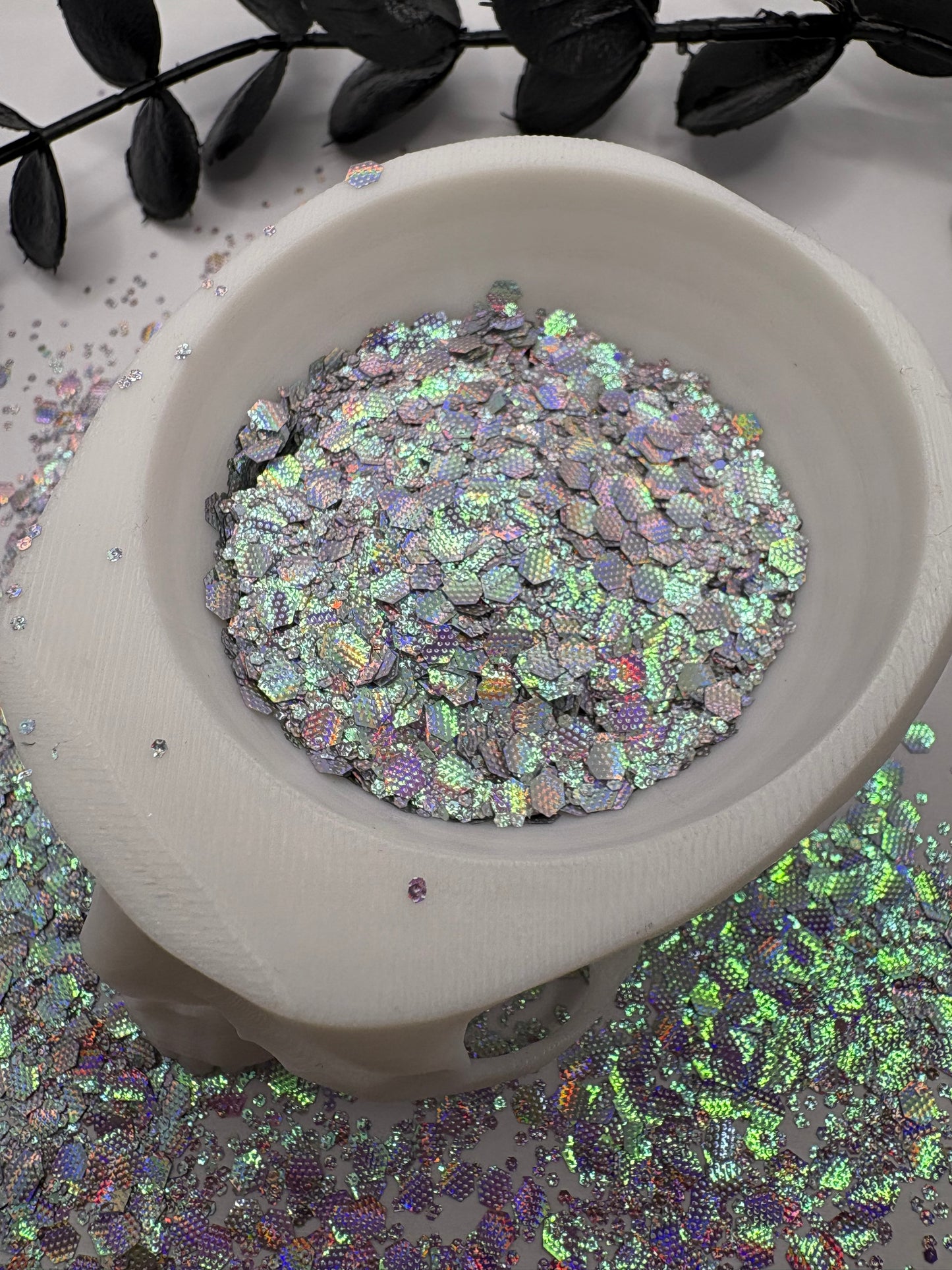 Bermuda textured chunky metallic, high quality polyester embossed chunky, resin glitter, tumbler chunky glitter, solvent resistant