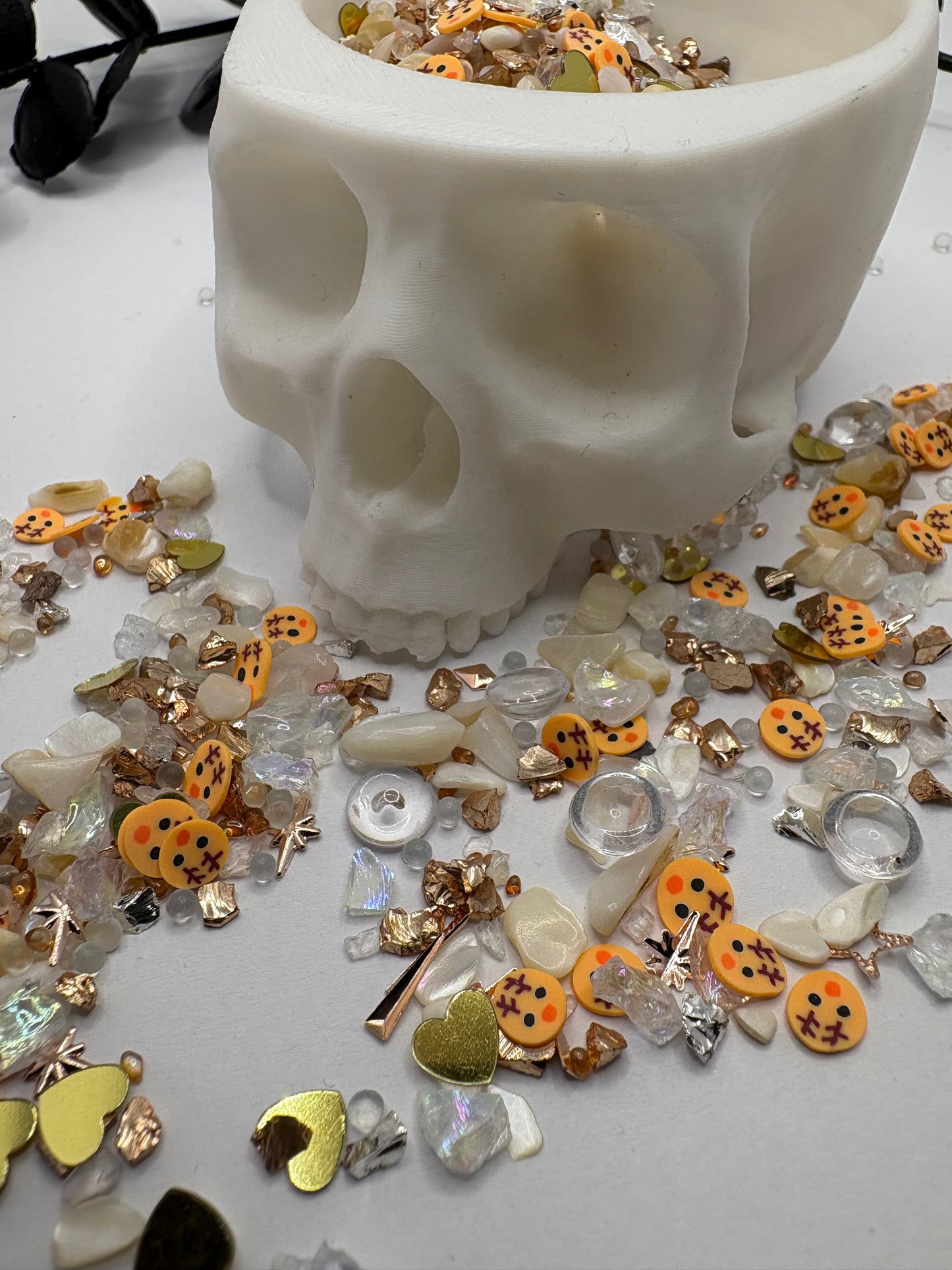 Reindeer Gala, mixed media filler, custom add-in crafting, shaker resin bits, filler decor, resin crafting, 1oz wt.