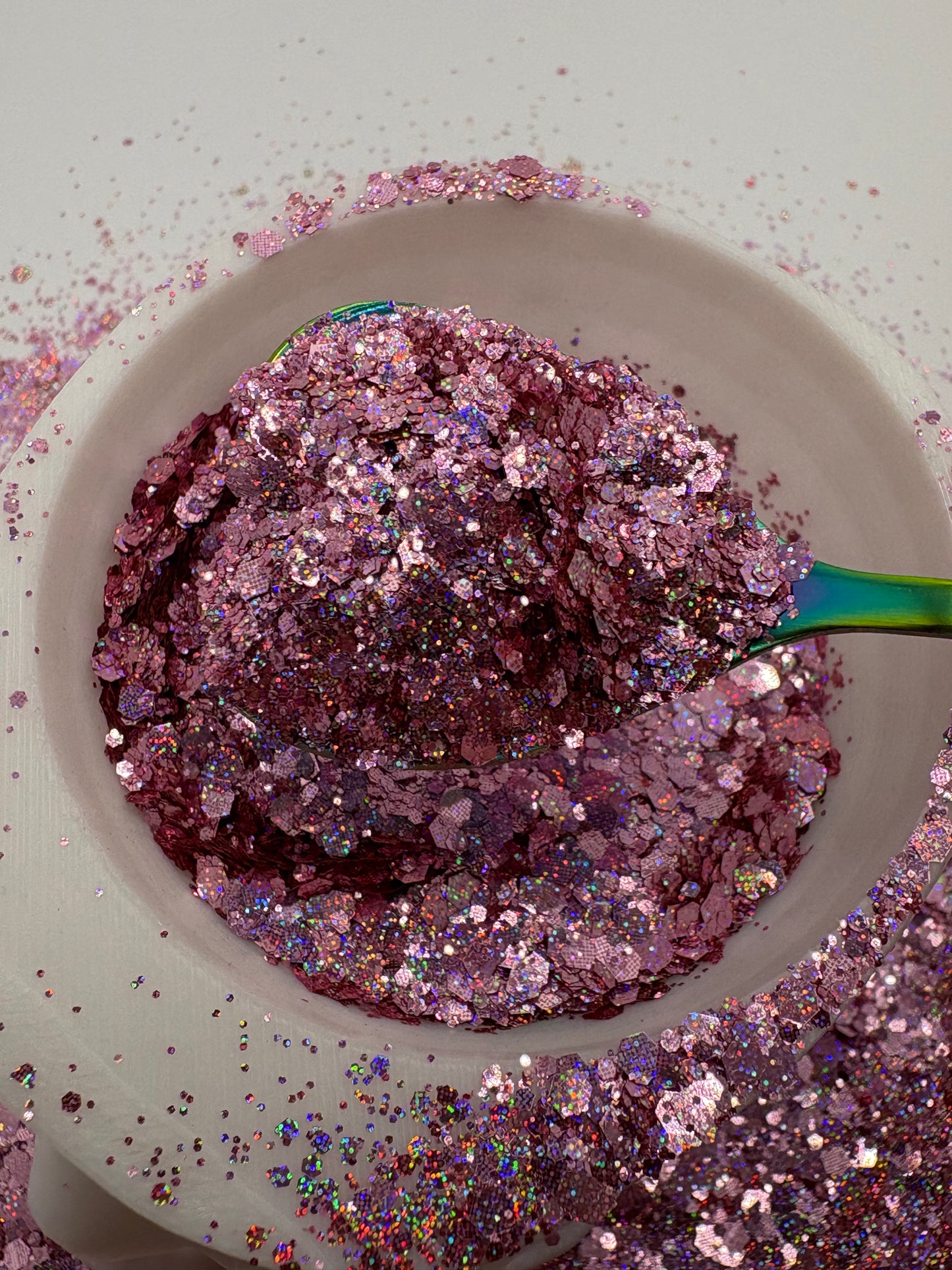 Digi Trix: Color Shift holographic chunky glitter mix, crafting supplies glitter, custom mix, resin supplies, resin glitter, glitter Pink
