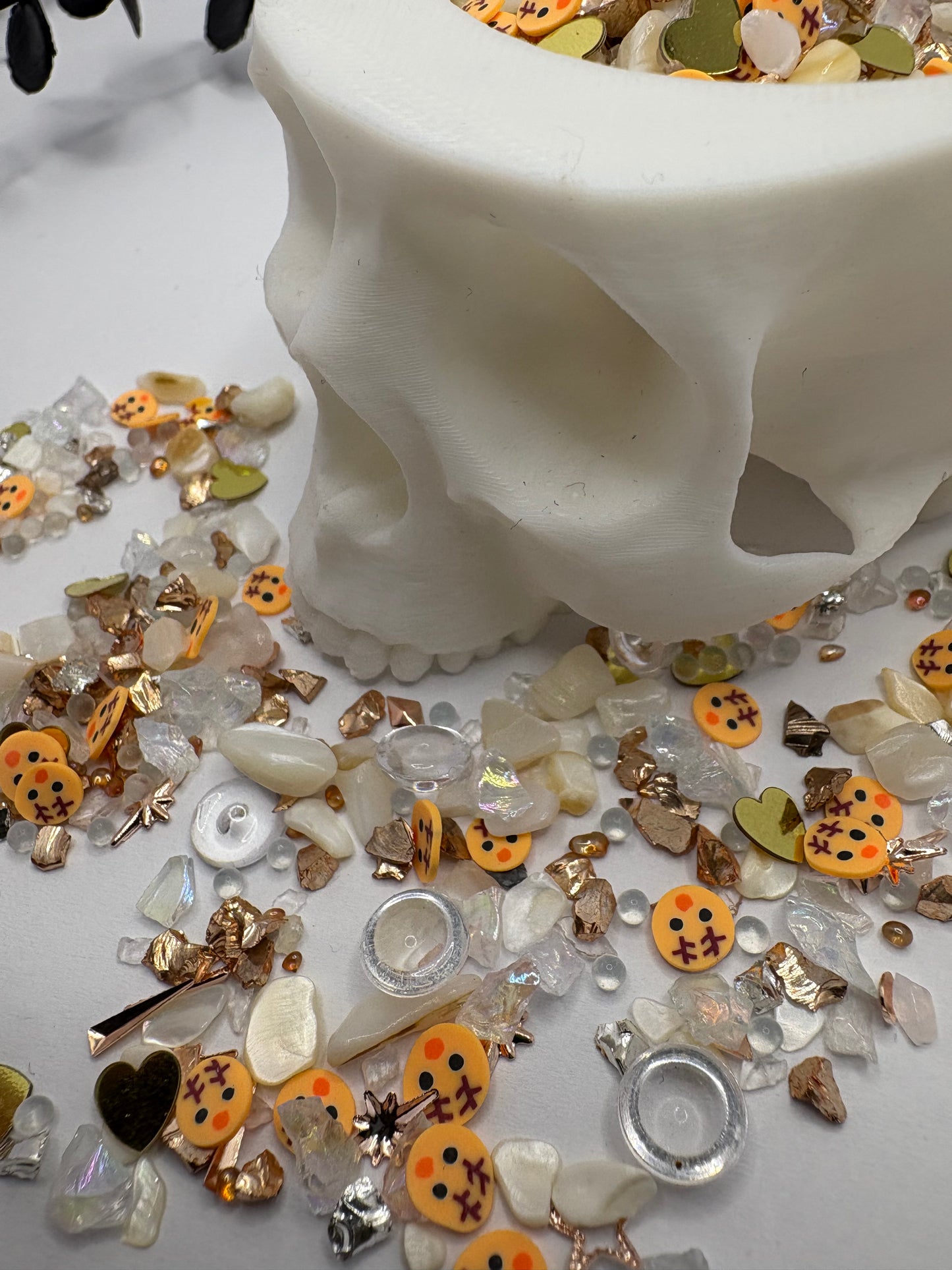 Reindeer Gala, mixed media filler, custom add-in crafting, shaker resin bits, filler decor, resin crafting, 1oz wt.