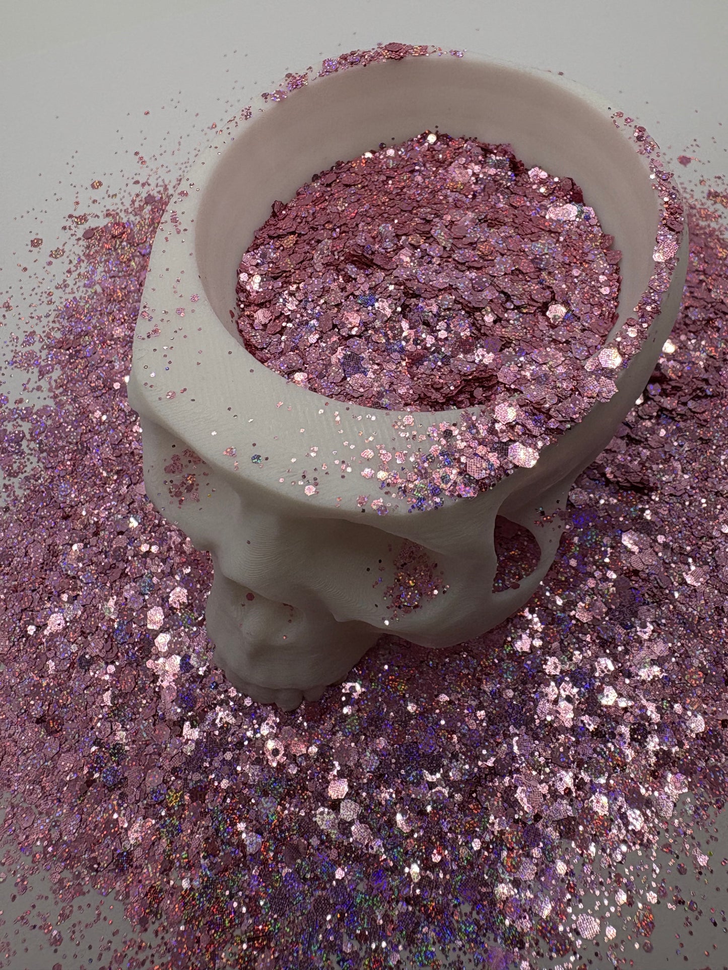 Digi Trix: Color Shift holographic chunky glitter mix, crafting supplies glitter, custom mix, resin supplies, resin glitter, glitter Pink
