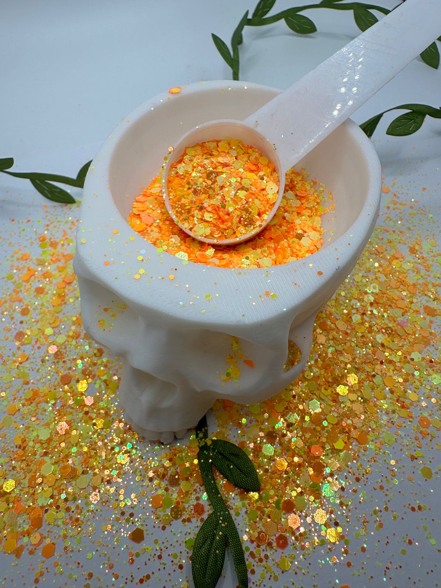 Manglo: uv glow chunky glitter mix, crafting supplies glitter, resin supplies, resin glitter, mix holo glitter .5oz by wt.