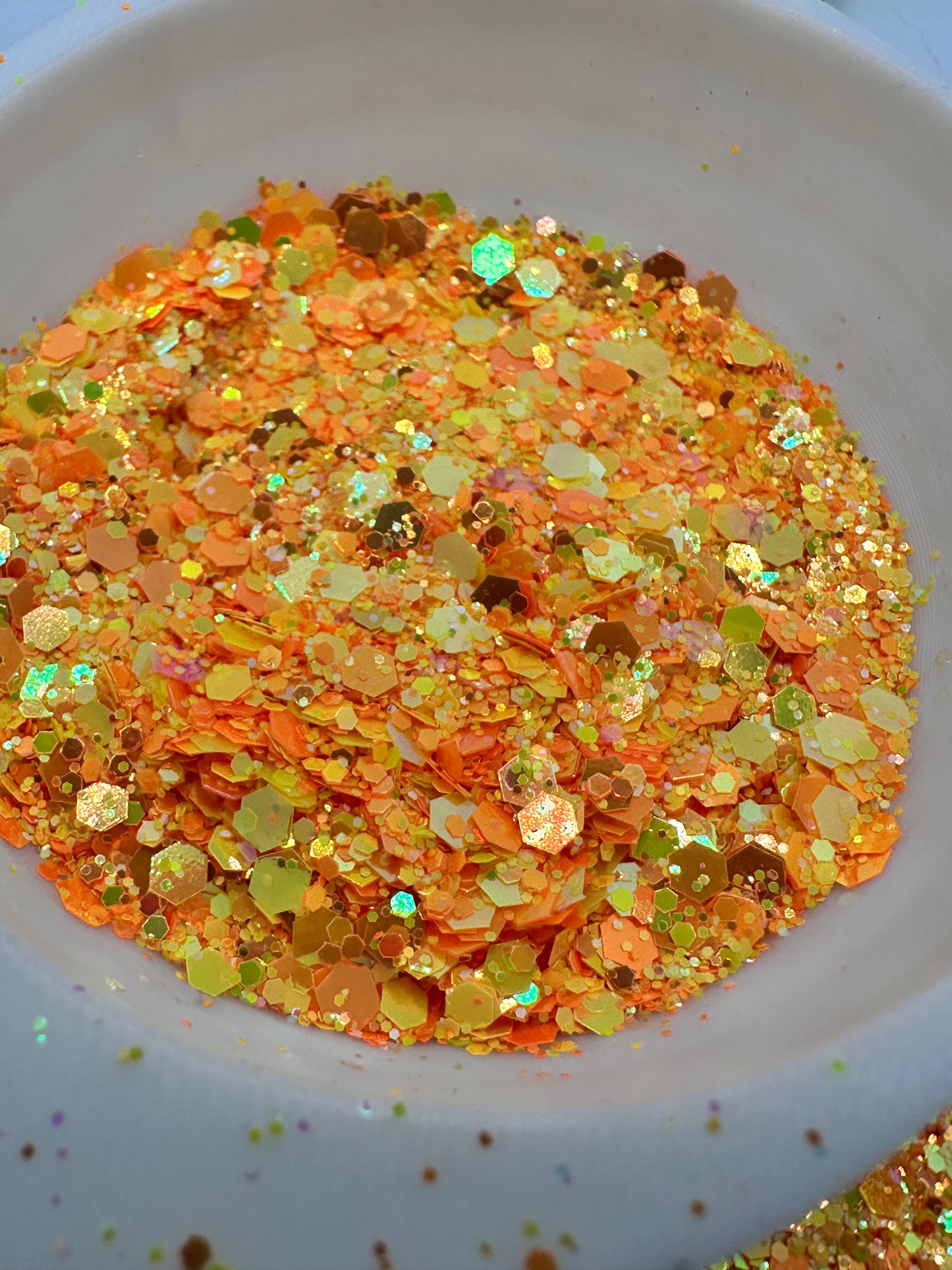 Manglo: uv glow chunky glitter mix, crafting supplies glitter, resin supplies, resin glitter, mix holo glitter .5oz by wt.