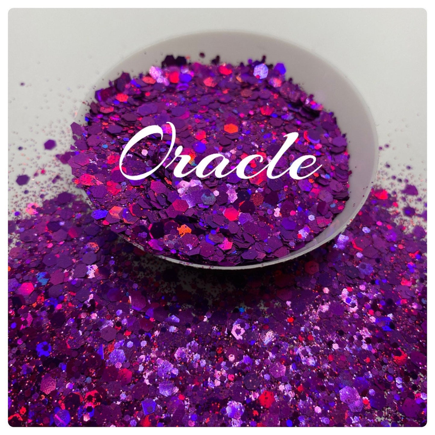 Oracle: Chameleon color shifting chunky glitter mix color shifting glitter, custom mix, resin glitter, crafting