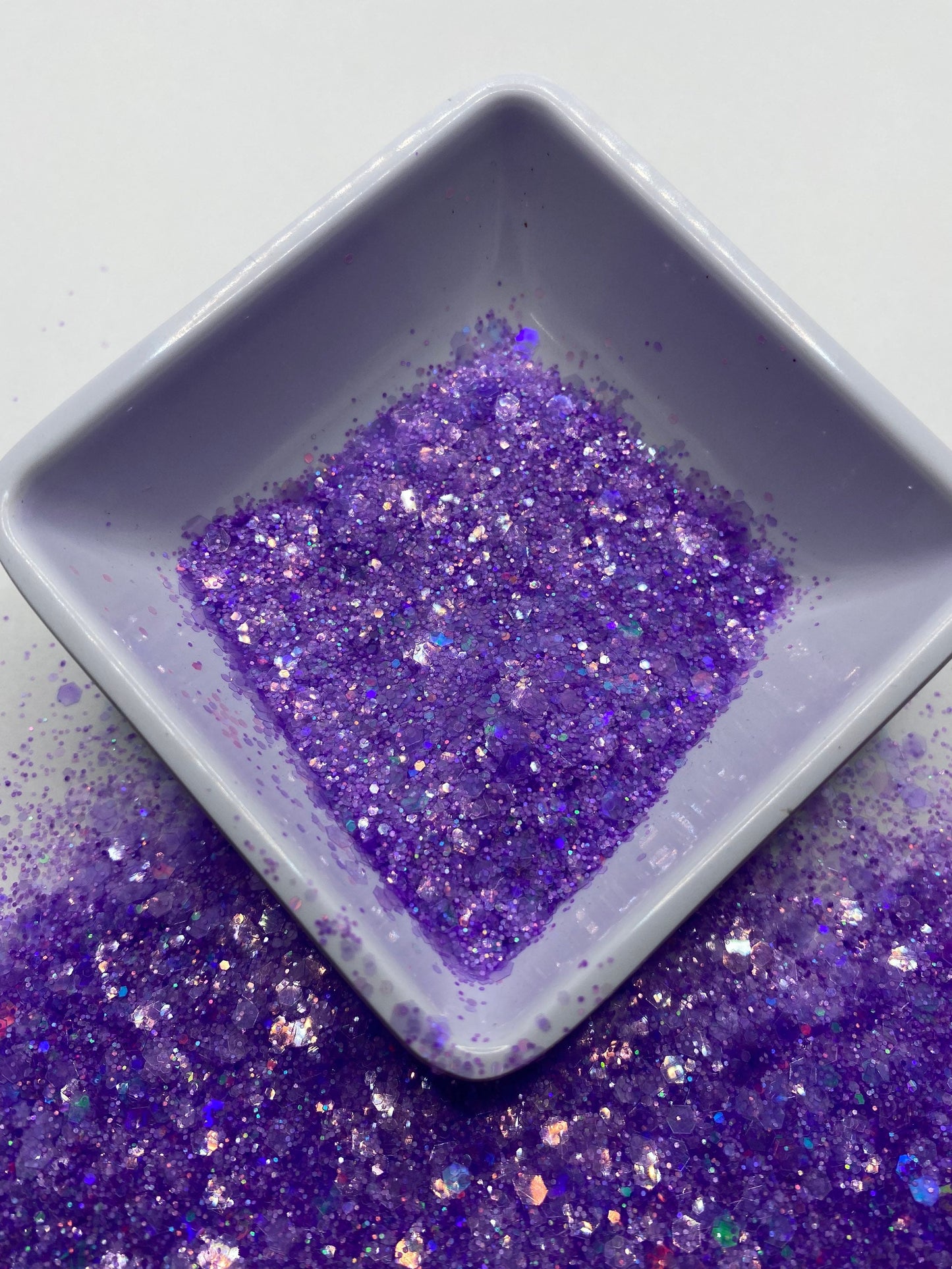 Totally Grape: holo-chunky glitter mix, crafting supplies glitter, custom mix, resin supplies, resin glitter, mix holo glitter