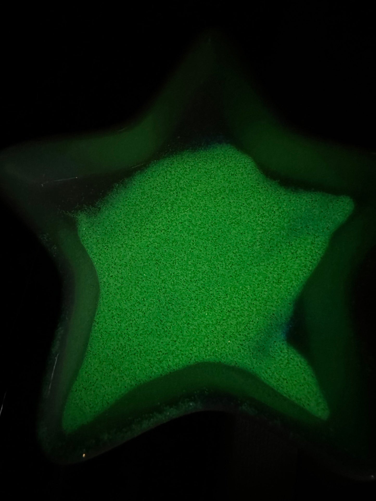 Sunnie Day: glow glitter mix crafting supplies glitter, custom mix, resin supplies, resin glitter, 15g Teal glow uv activated YELLOW/GREEN