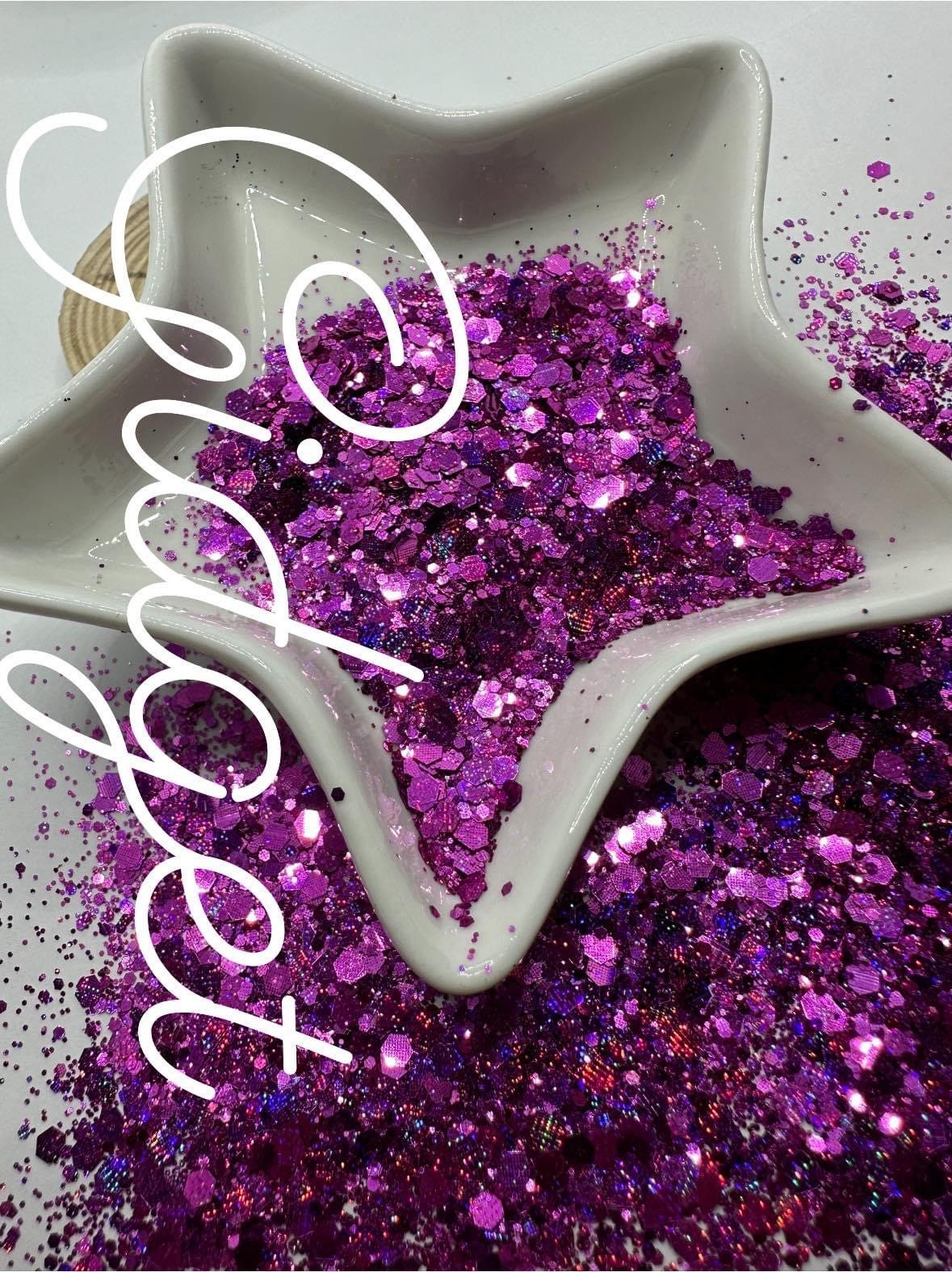 Gidget: Color Shift holographic chunky glitter mix, crafting supplies glitter, custom mix, resin supplies, resin glitter, glitter