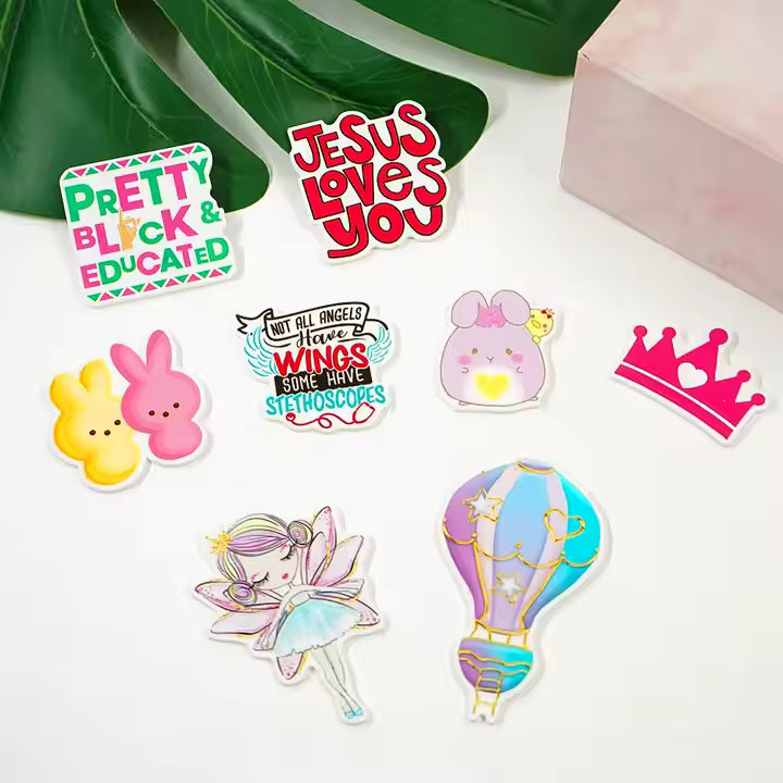 Flat Back Resin/Acrylic Planars