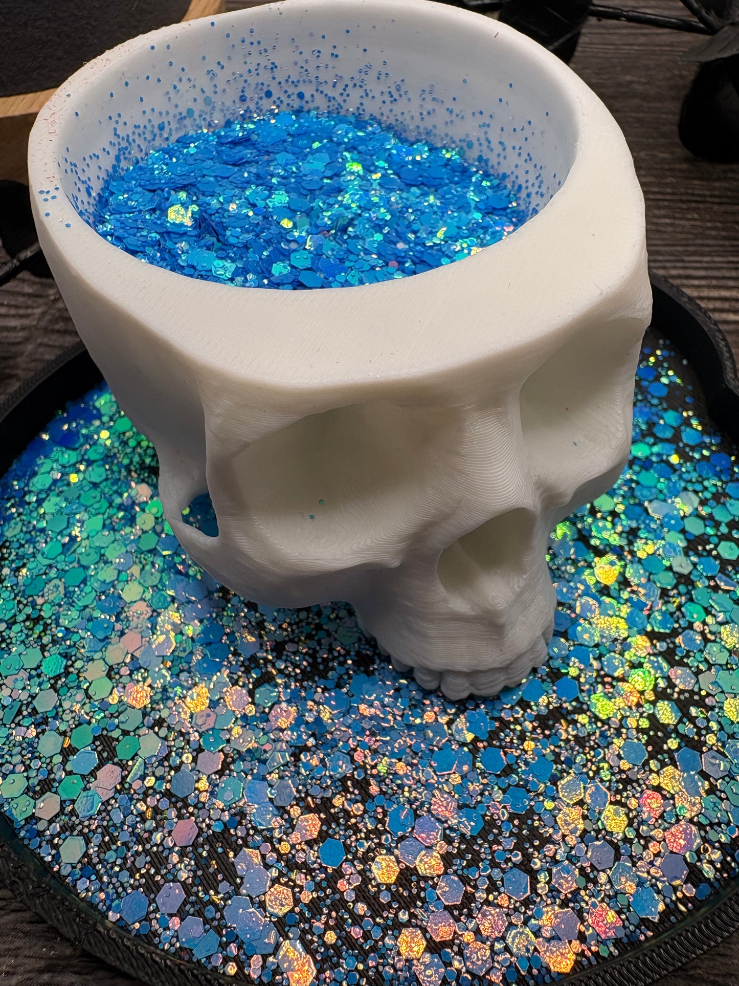 Sky Flowers: Chameleon Color shift Chunky Glitter Mix