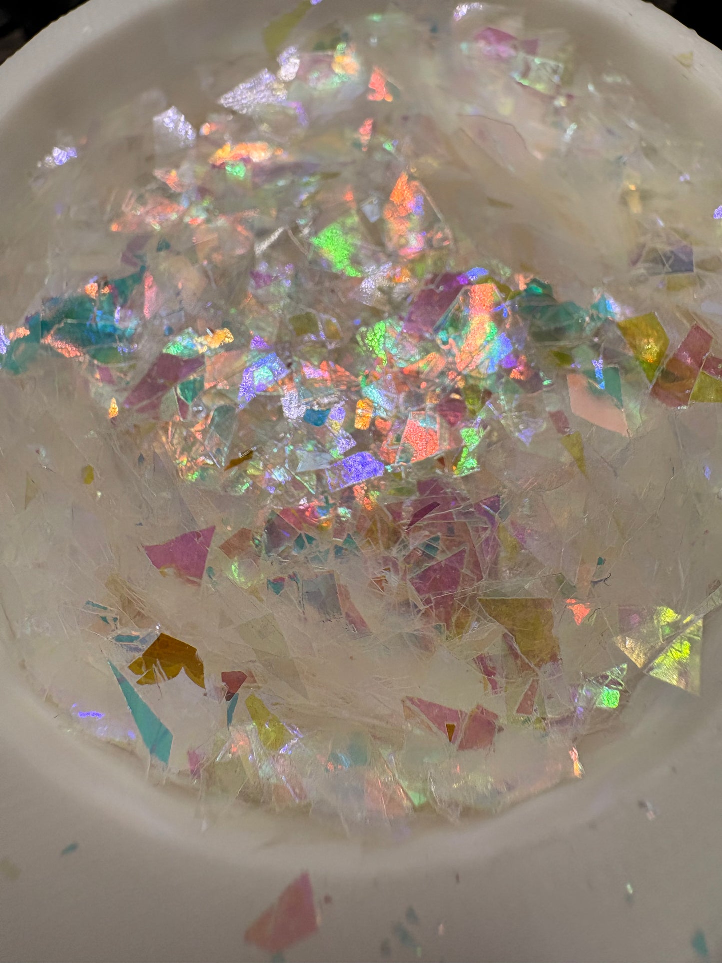 Color Bomb: Irregular Cut Flake Holographic Opal Glitter Blend