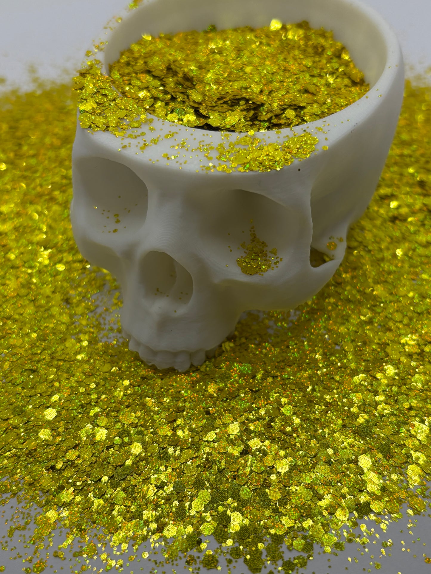 Star Seed: Color Shift holographic chunky glitter mix, crafting supplies glitter, custom mix, resin supplies, resin glitter, glitter yellow