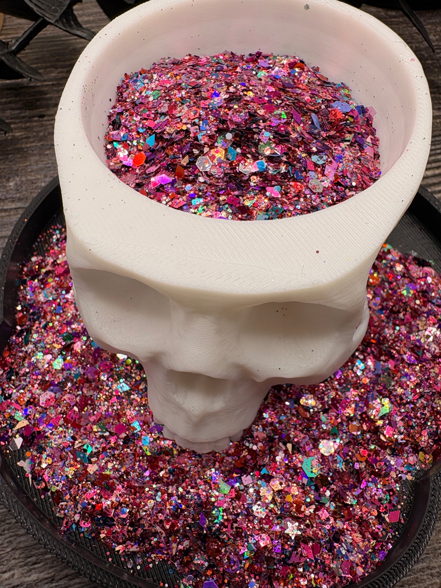 Glitter Bombed: irregular chunky shard holographic glitter mix, crafting supplies glitter, craft glitter, polyester glitter for crafts