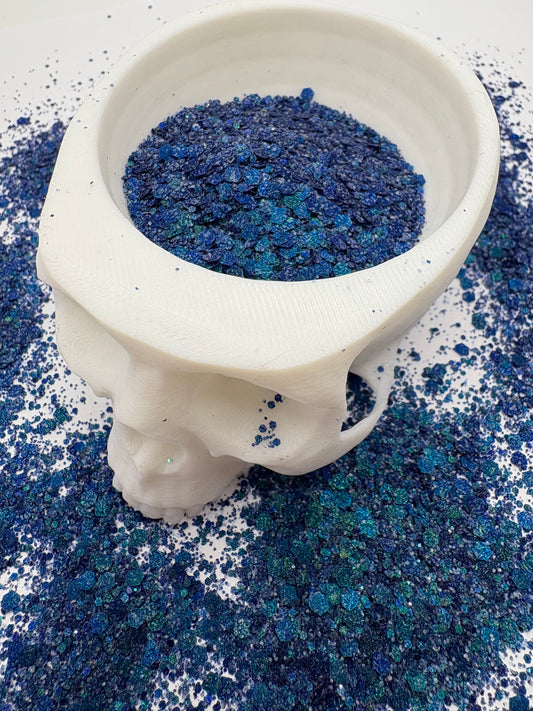 Supernatural: chameleon electroplated textured chunky glitter mix, crafting supplies glitter, custom mix, resin supplies, resin glitter