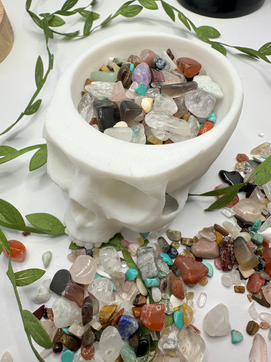 The Cove multicolor chips, filler, crafting chips, rock chips, resin fillers, candle making supplies 1oz by weight