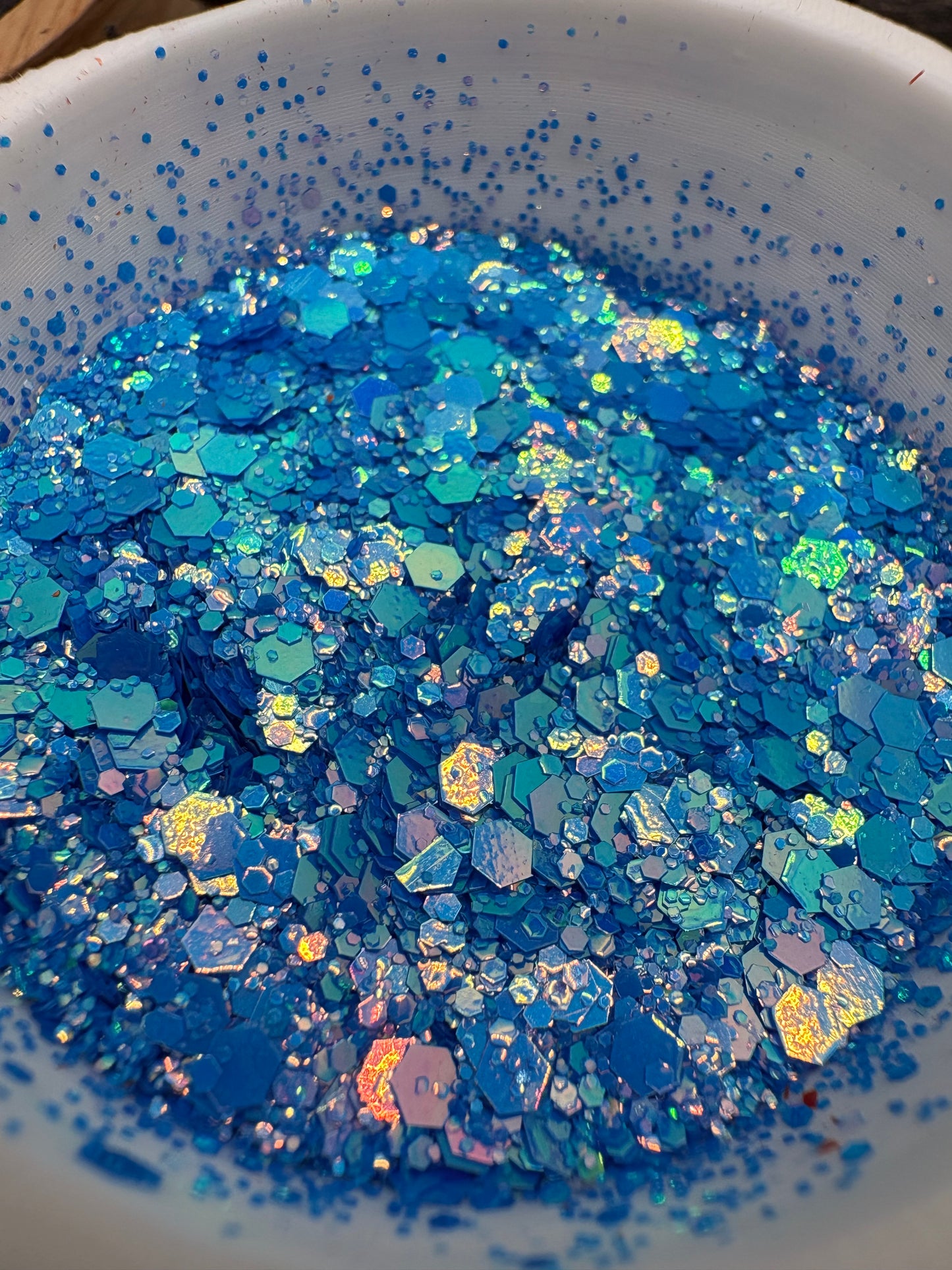 Sky Flowers: Chameleon Color shift Chunky Glitter Mix