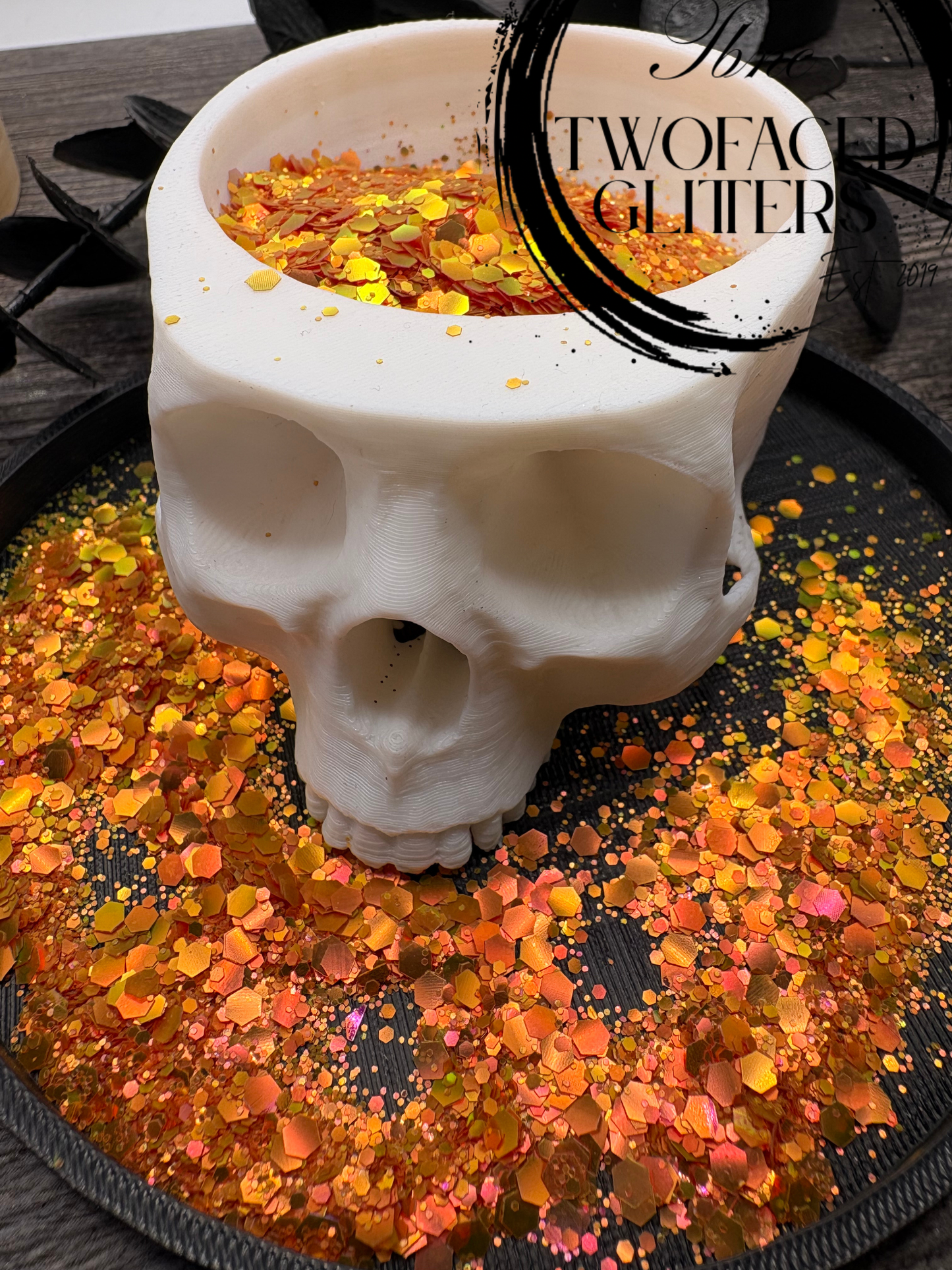 Bonfire: Chameleon Electroplated Matte Chunky Glitter Mix