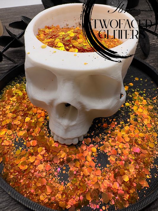 Bonfire: Chameleon Electroplated Matte Chunky Glitter Mix