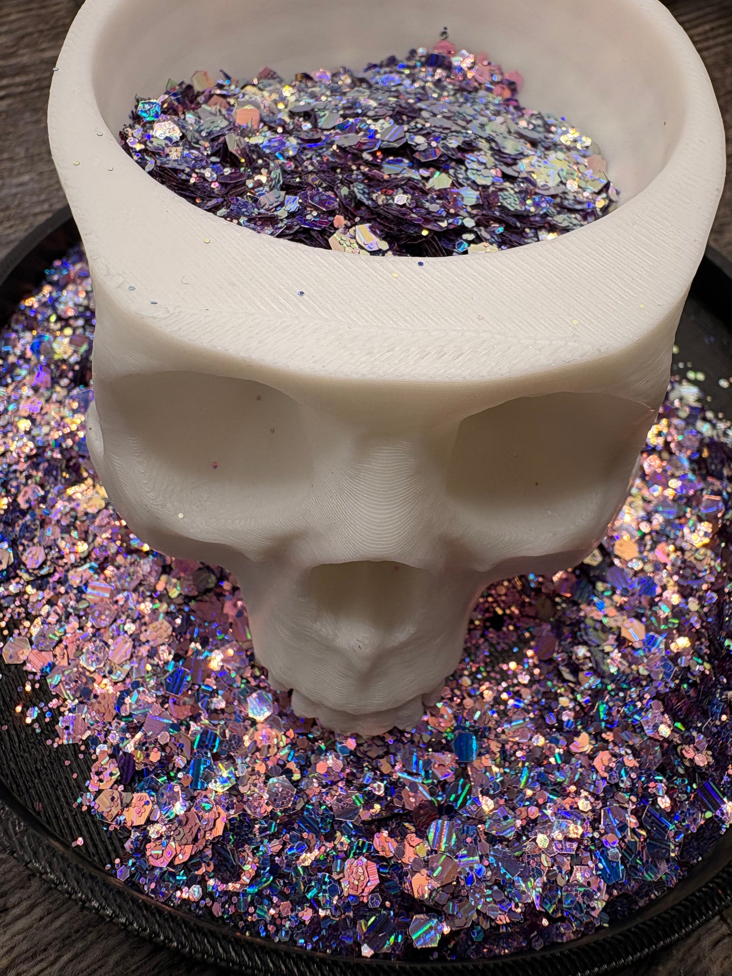 Astrial: Color Shift Holographic Chunky Glitter Mix, crafting supplies glitter, craft glitter, polyester glitter for crafts