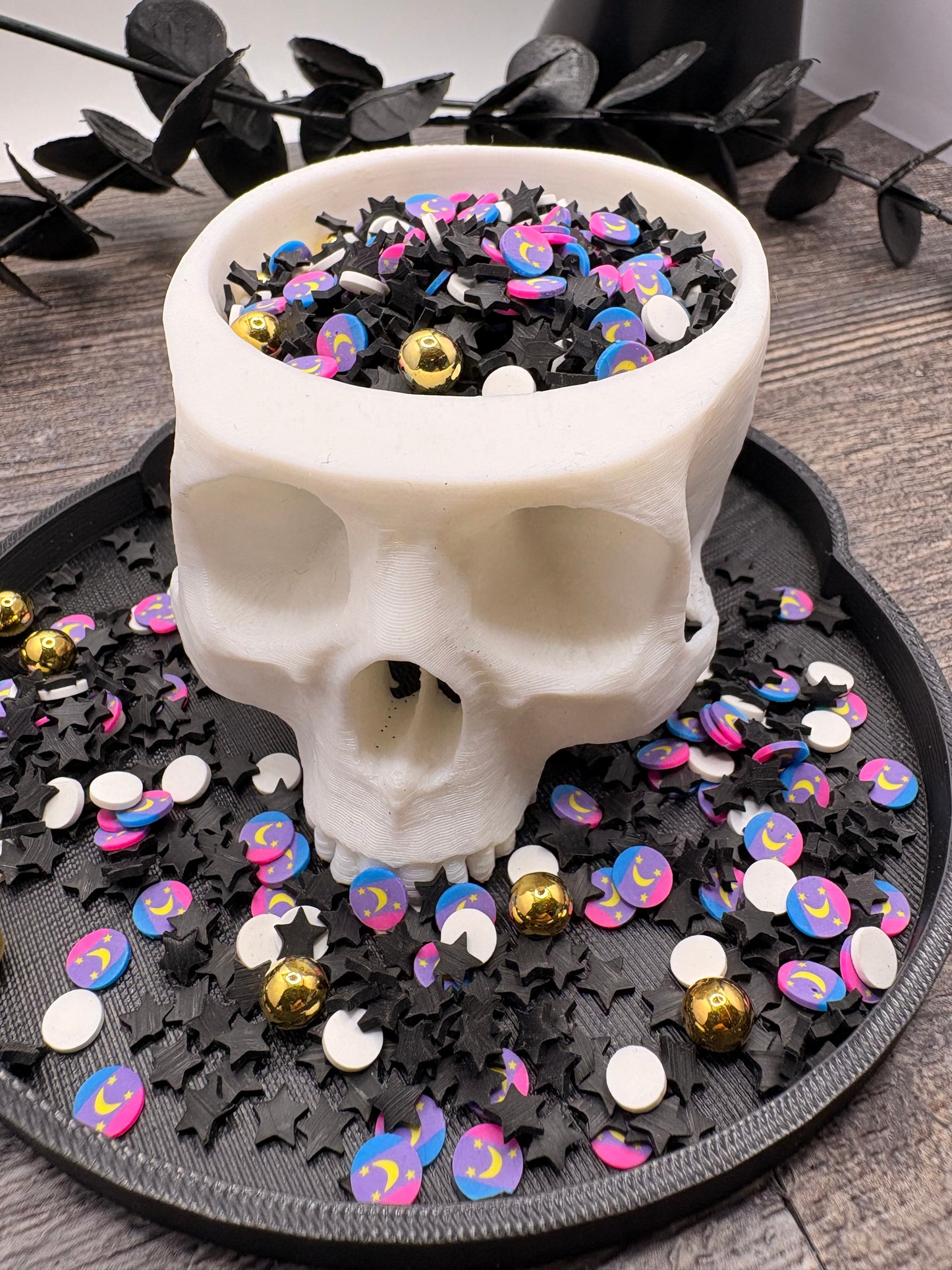 Practical Magic Filler: Mixed Media clay filler, resin accents, cute shaker fillers, crafting additives 1oz Wt.