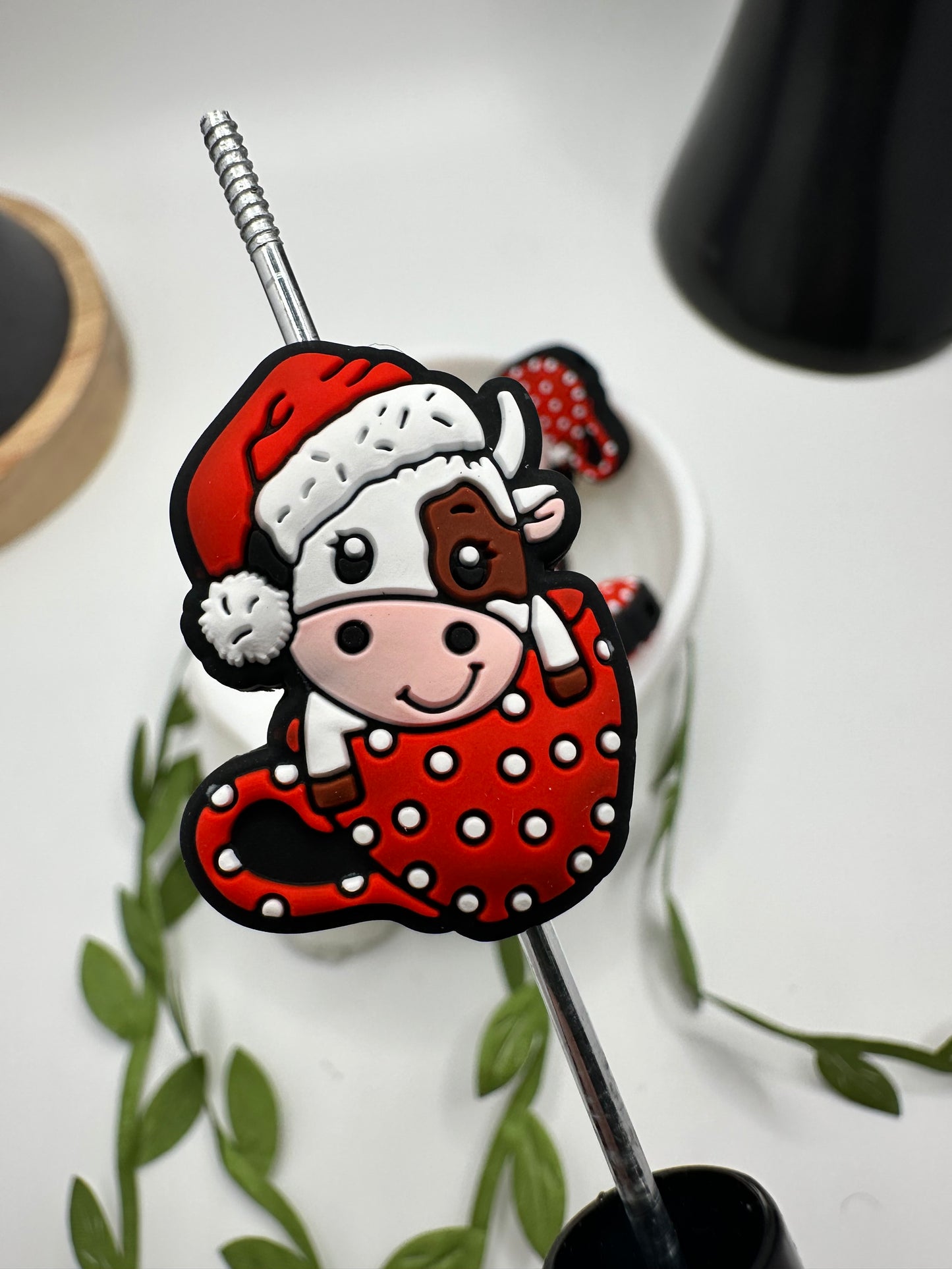 Cow Mug bead, bead for pens, crafting beads, supplies, focal, supply bead, silicone focal beadable items, 1pc, 30mm