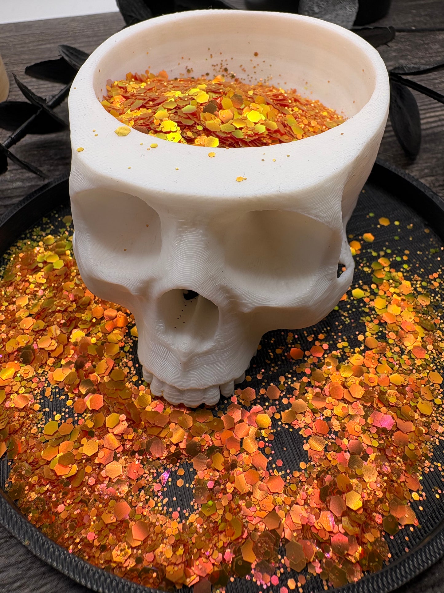 Bonfire: Chameleon Electroplated Matte Chunky Glitter Mix