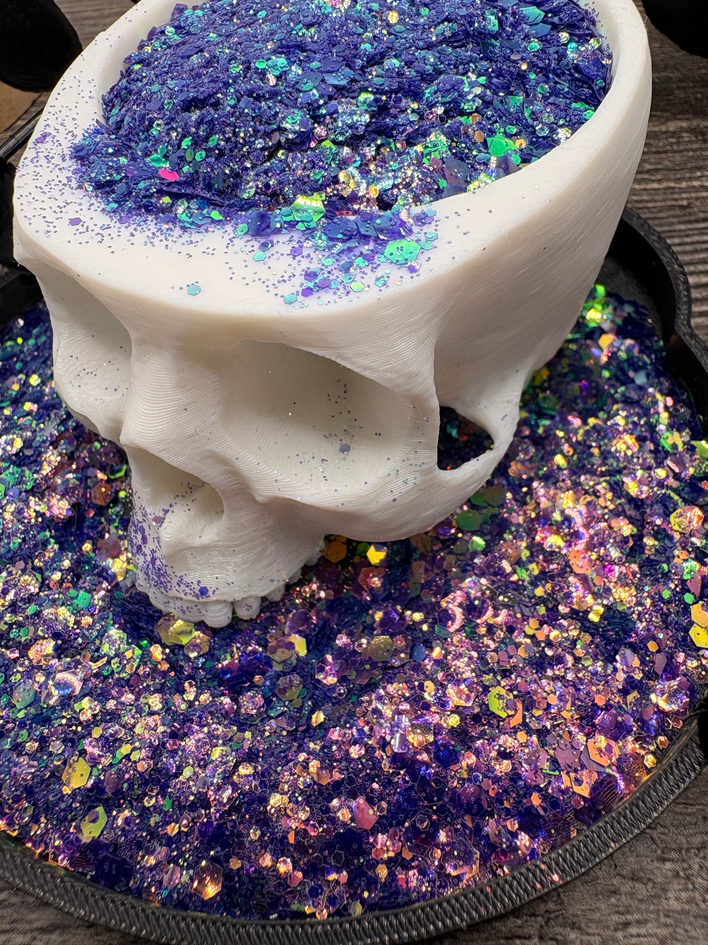 Dark Matter: Chunky IR Chameleon Glitter blend