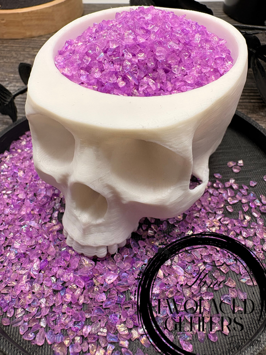 Grape Sugar: Crushed glass, Sugar Series 1oz Wt. Not edible