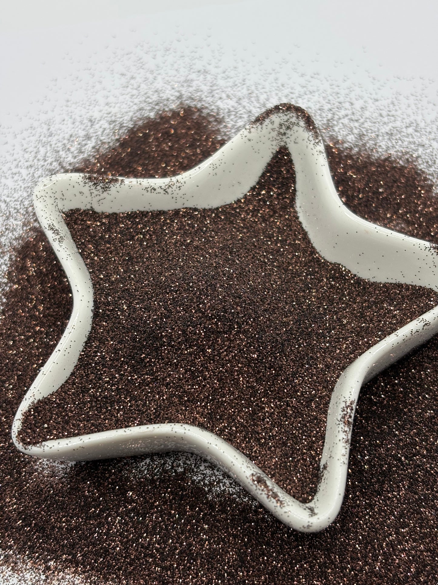 Wonka: fine glitter, glitters, fine grain glitter, resin glitter, dark brown colored, crafting supplies, high quality glitter