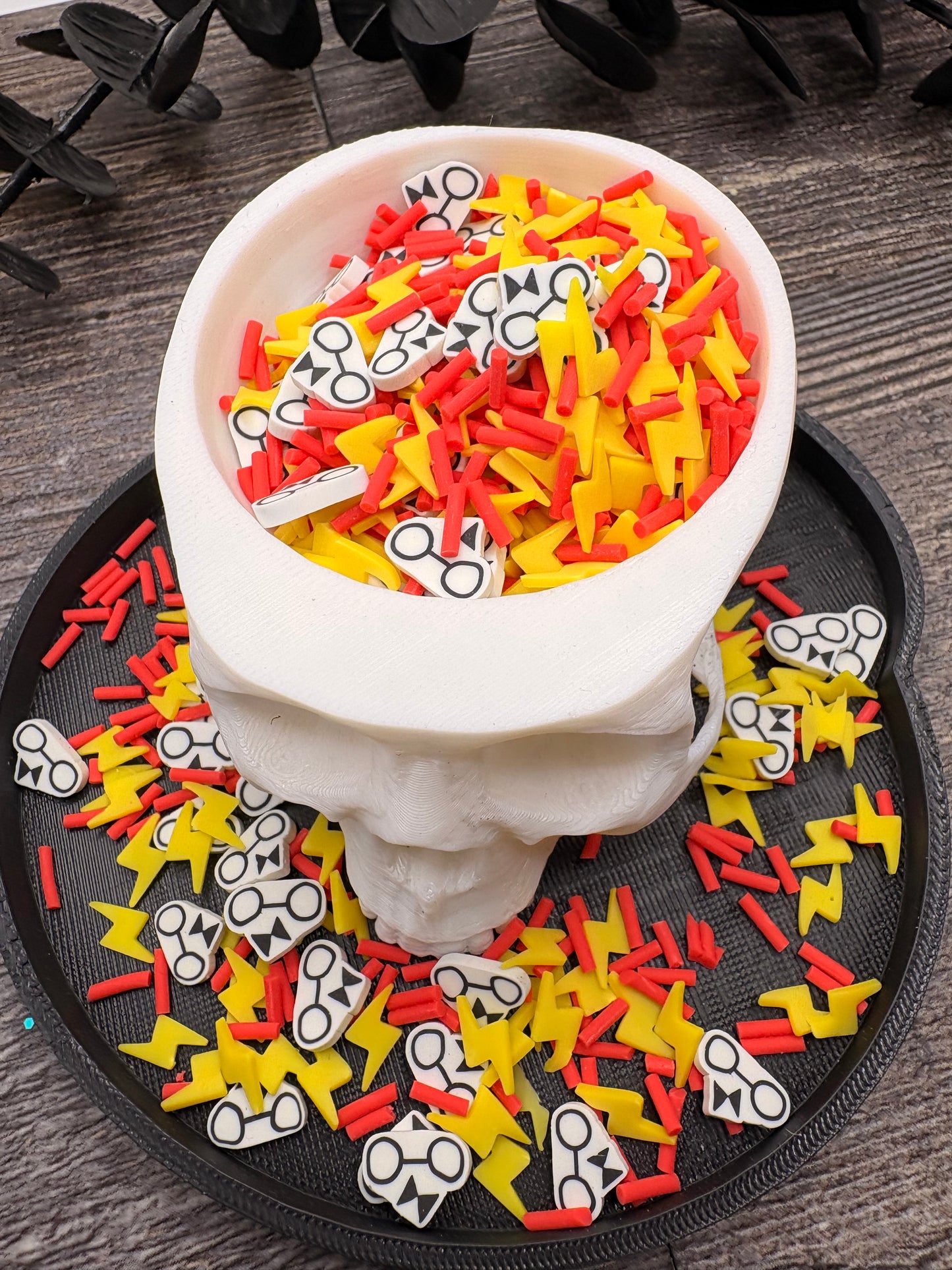 Potter Filler: Mixed Media clay filler, resin accents, cute shaker fillers, crafting additives 1oz Wt.