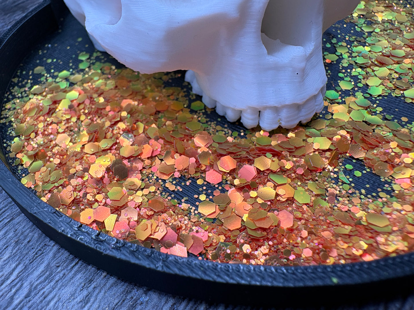 Bonfire: Chameleon Electroplated Matte Chunky Glitter Mix