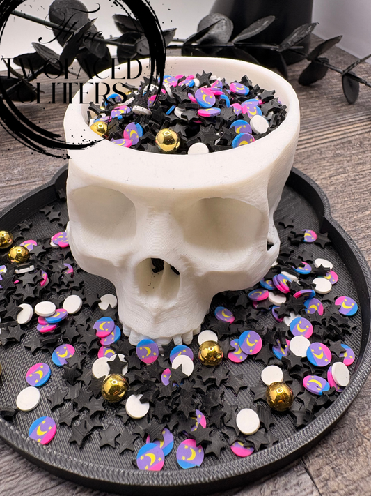 Practical Magic Filler: Mixed Media clay filler, resin accents, cute shaker fillers, crafting additives 1oz Wt.