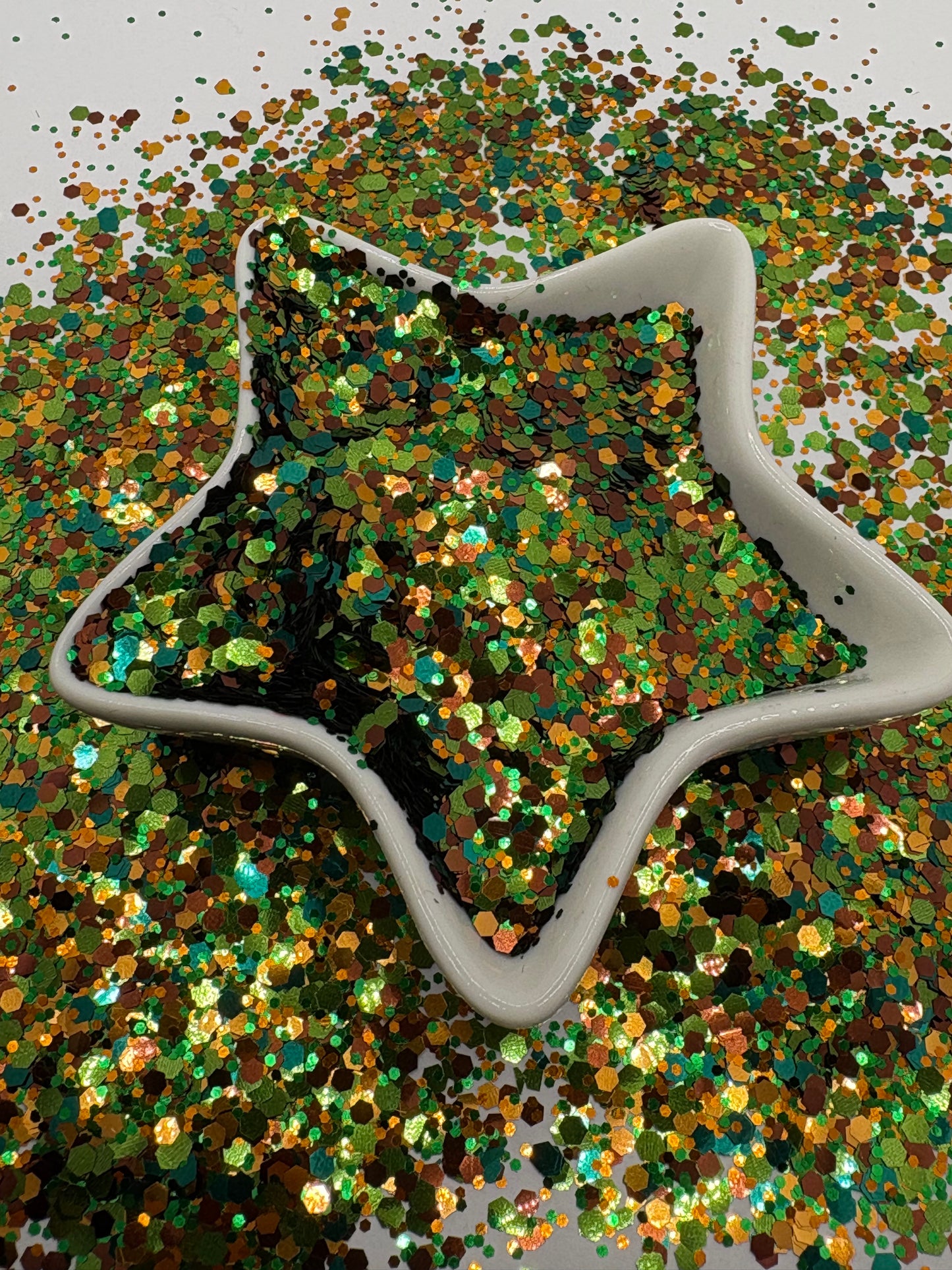 Manscaped: Chunky glitter mix, crafting supplies glitter, custom mix, resin supplies, resin glitter, woodlands mix