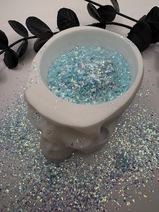 Frozen irregular chunky shard glitter mix, crafting supplies glitter, custom mix, resin supplies, resin glitter