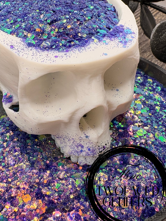Dark Matter: Chunky IR Chameleon Glitter blend