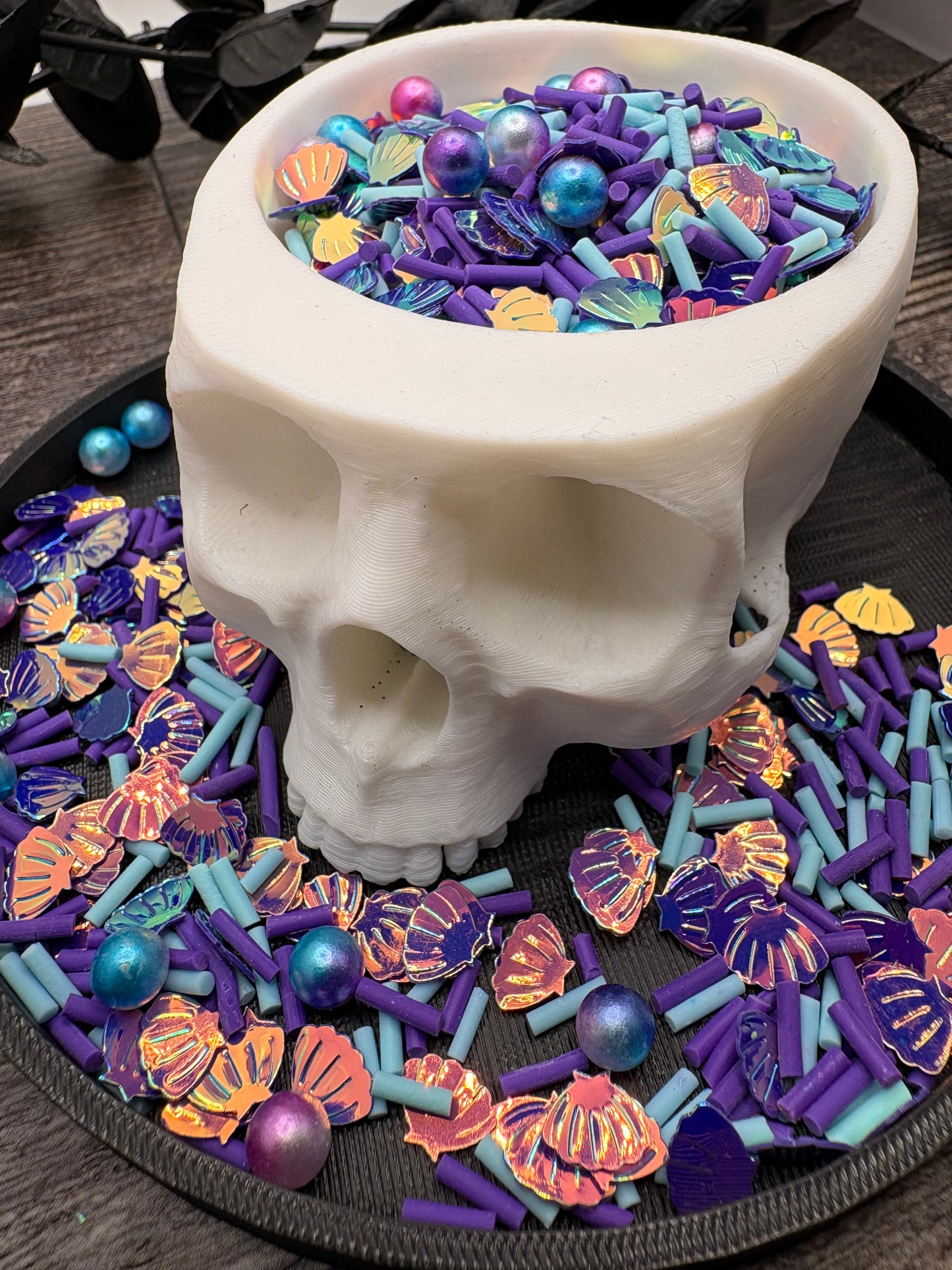 Seaflora Filler: Mixed Media clay filler, resin accents, cute shaker fillers, crafting additives 1oz Wt.