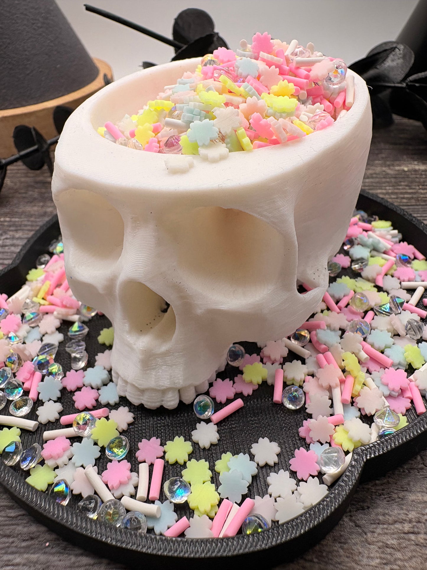 Sakura Oujo Filler: Mixed Media clay filler, resin accents, cute shaker fillers, crafting additives 1oz Wt.
