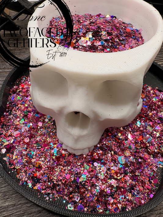 Glitter Bombed: irregular chunky shard holographic glitter mix, crafting supplies glitter, craft glitter, polyester glitter for crafts