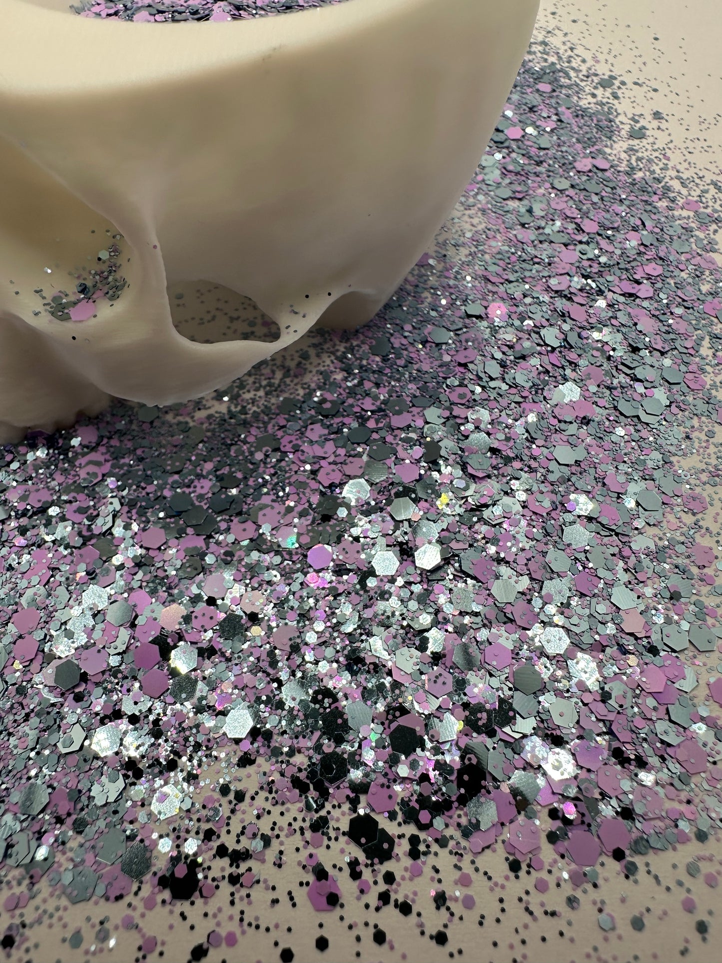 Violaceous: metallic matte chunky glitter mix, crafting supplies glitter, custom mix, resin supplies, resin glitter, crafting